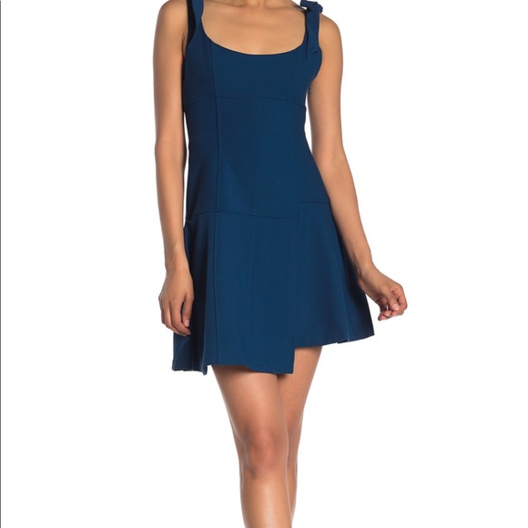 cinq a sept Dresses & Skirts - Cinq a Sept Jeanette Shoulder Tie Mini Dress 6